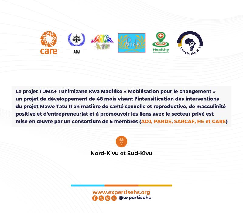 CARE - Evaluation mi-parcours projet TUMA+"SSR & RENFORCEMENT SYSTÈME DE SANTE" financé par Les Pays Bas